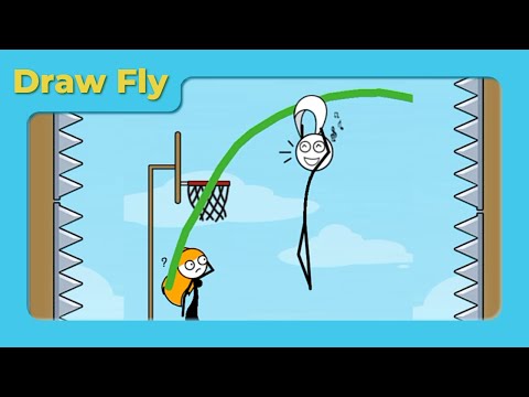 Draw Fly(WEEGOON) Levels41-80 Gameplay Walkthrough Funny Stickman