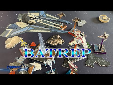 X-Wing 2.5 Batrep - My first 2.5 Game!  Republic vs Separatists!