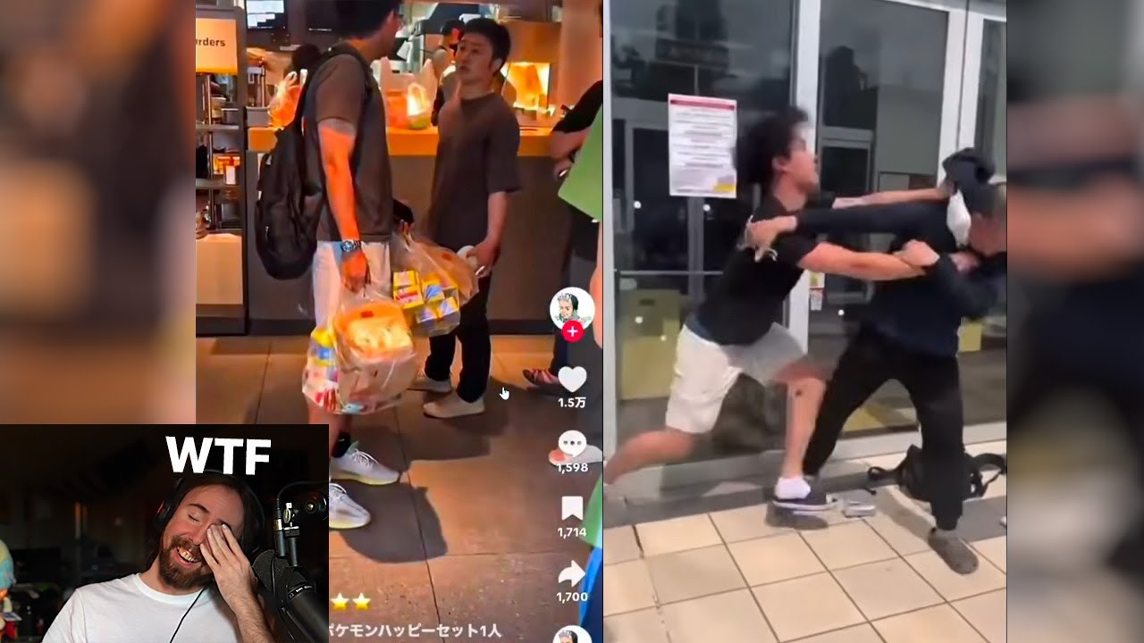 People fight over McDonalds Pokemon cards..