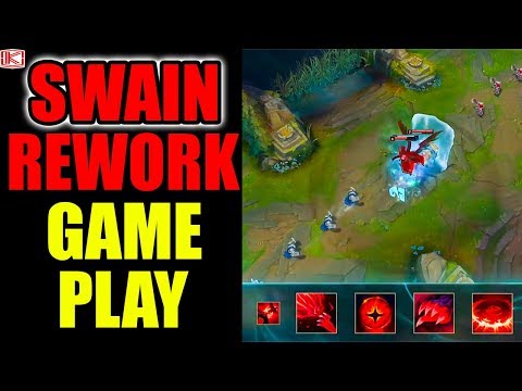 NEW SWAIN REWORK REVEAL ABILITIES AND SPELLS 2018 - League of Legends