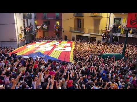 Cant dels segadors i crits d'independència - La Patum de Berga 2019