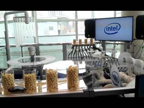 Intel's Industrial Controlling Concert Demo at IDF 2011