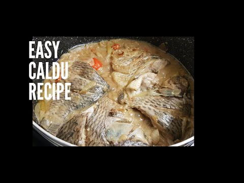 How To Make Caldu  Gambian Dish