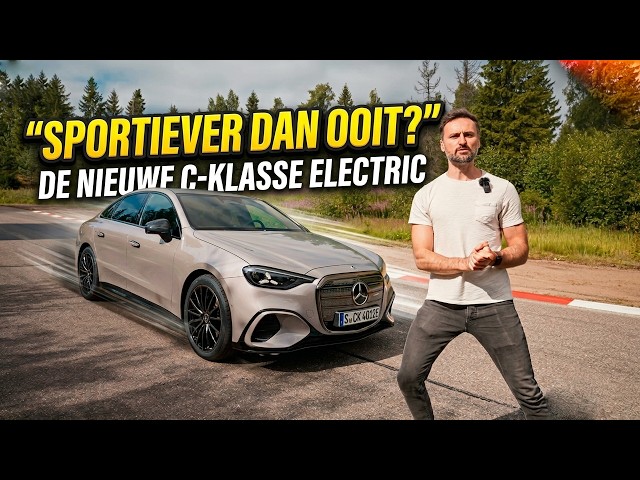 Test Mercedes C-Klasse Electric 2026: Sportiever dan ooit? (ft. Autofans)