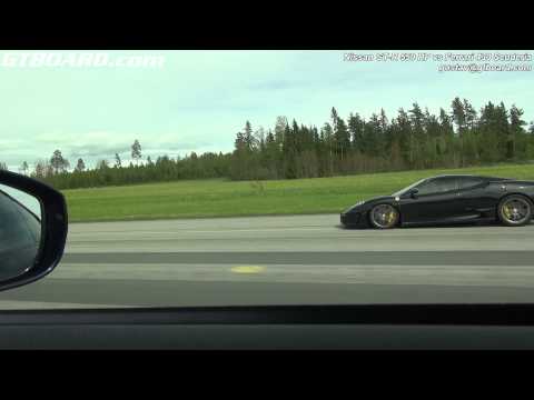 [50p] Ferrari 430 Scuderia vs Nissan GTR 550 HP both stock