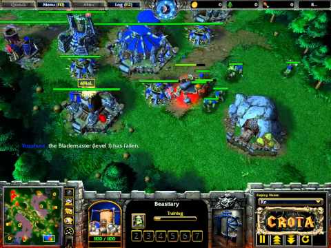 Emal (Orc) vs Nicker (NE) - G1 - WarCraft 3 - WC945