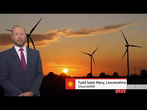 Weather images of the morning (UK) - BBC weather - 15th August 2021