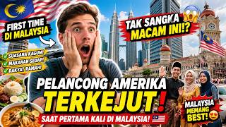Download lagu 🔥 PELANCONG AMERIKA TERKEJUT‼️ 😱🇺🇸🇲🇾 PERTAMA KALI DATANG MALAYSIA, TAK SANGKA JADI MACAM NI! mp3
