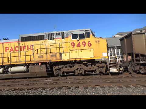 Railfanning Glen Ellyn 11/10/18! SD40N, C40-8W, and K3HL