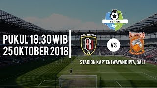 Live Streaming Vidio.com Bali United Vs Borneo FC di Liga 1 2018 Pukul 18.30 WIB