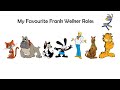 My Favourite Frank Welker Roles Updated
