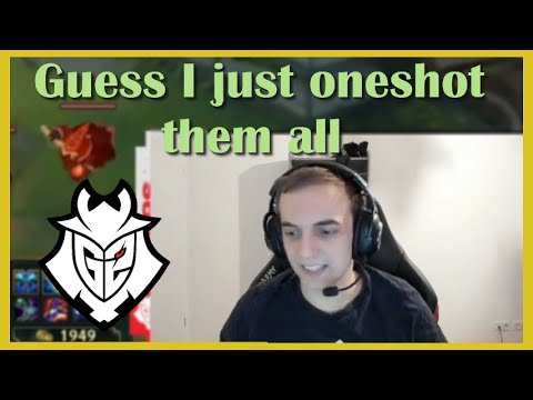 G2 Caps goes completely 1v9 on Sylas