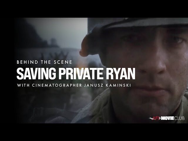 Janusz Kamiński on making Saving Private Ryan