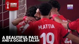 Egypt vs Ivory Coast | A beautiful pass and a goal by Mo Salah in the quarterfinals | AFCON 2025