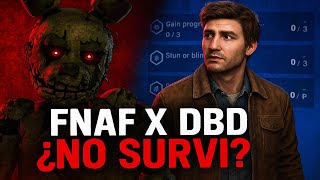 ¡EL DLC DE FNAF VIENE SIN SURVIVOR! Y TE ENSEÑO LO NUEVO de la ACTUALIZACIÓN de DBD