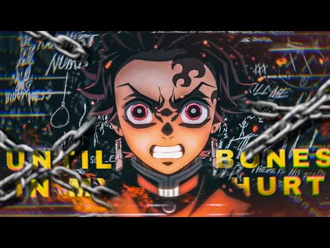 SANTOS SANTANA x FACELESS 1-7 x SECT UNIT - UNTIL THE BONES IN MY FIST HURT [ Demon Slayer ] 4K Edit