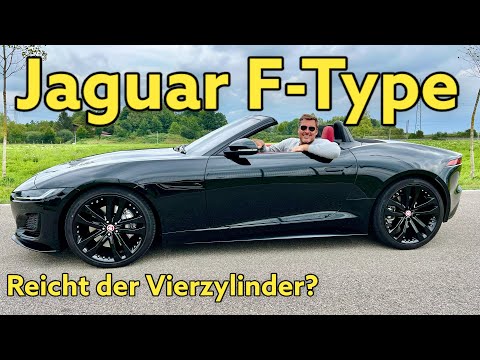 Jaguar F-Type Cabriolet P300: Roadster-Spaß mit Vierzylinder? Test | Review | 2022