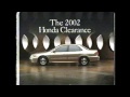 Honda Clearance Commercial 2002