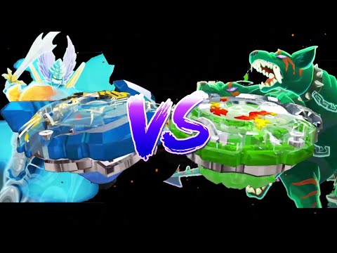 Victory Valtryek .B.V VS King Kerbeus .L.P | Beyblade Burst App Battle - ベイブレードバースト