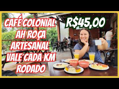 Novo Café Café Colonial de São Paulo Ah Roça Joanópolis - Conheça Antes de Estourar.