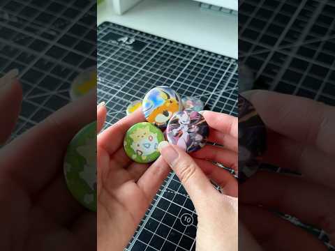 Poké pins #pokemon #buttonmaker #pins