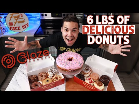 6lbs of DELICIOUS Donuts from GLAZE DONUTS in Fort Lee, NJ