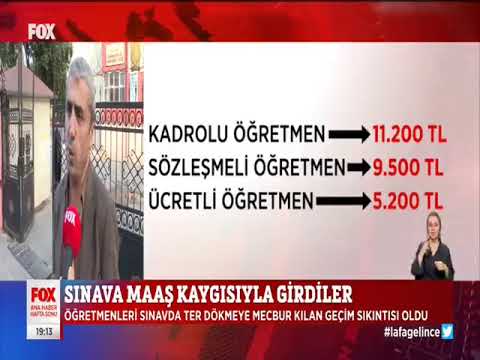 Genel Başkanımız Kadem Özbay’ın, bugün gerçekleştirilen Öğretmenlik Kariyer Basamakları Sınavı ile ilgili değerlendirmeleri, Fox TV Ana Haber’de yer aldı.19.11.2022 | EĞİTİM İŞ