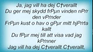 17380 Per Gessle - Г–verallt Lyrics