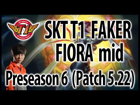 SKT Faker – Fiora mid vs. Kassadin – Preseason 6, KR challenger ranked solo queue (2015.11.17)