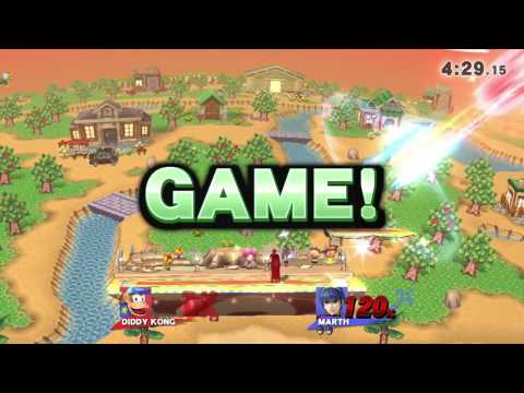 Laf. Sm4sh @ SnB 11 - MrAverageGamer (Diddy Kong) vs. Shotyz (Marth)