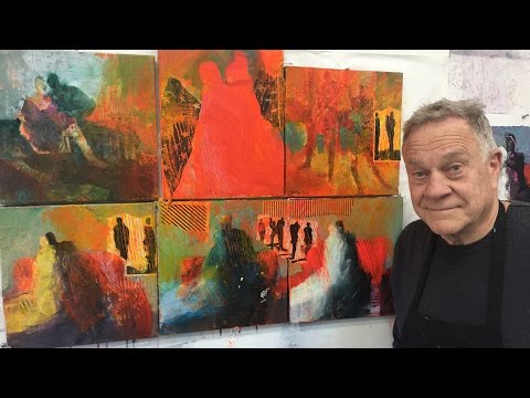 BobBlast 134 - "Beyond Diptych and Triptych Painting Demonstration – part 2."