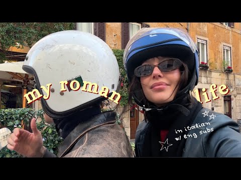 MY FIRST ITALIAN VLOG (w/ ENG subs) 👀 living in Rome as a local ft. daily moments & adventures