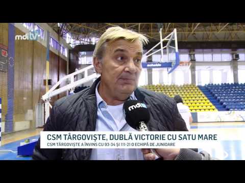 CSM TARGOVISTE DUBLA VICTORIE CU SATU MARE