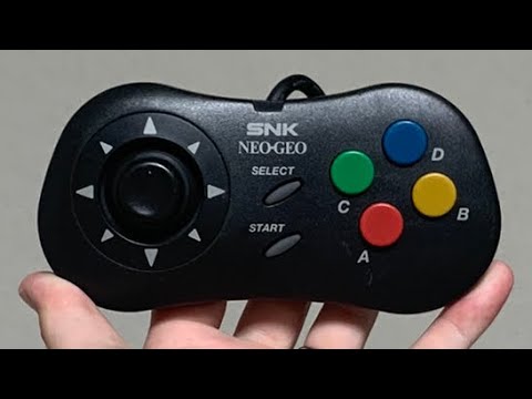 SNK Neo Geo CD Controller Teardown and Clean