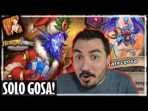 I LOVE SOLO TARECGOSA BUILDS! - Hearthstone Battlegrounds