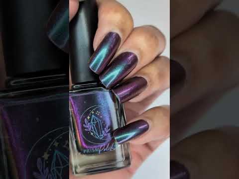 It's A Multichrome Shimmer 💜 | Nail Polish #swatcher #prism-versary #intergalactic