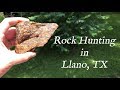 Llano, TX - Family Rock Hunting Trip 2019