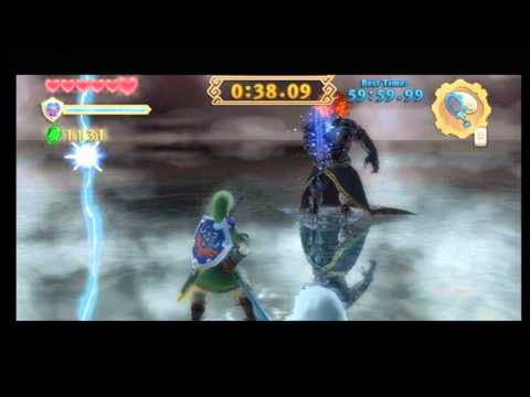 Zelda Skyward Sword Fighting Demise with the Bug Net