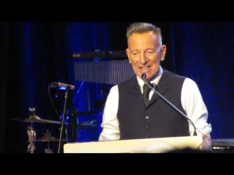 Bruce Springsteen Inducting John Mellencamp Into American Music Honors- Monmouth University- 4/24/24