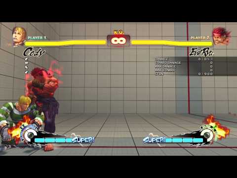 SSF4 AE 2012 E. Ryu Corner Jump Fwd Roundhouse