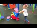 Peppa Pig This Little Piggy Went to Market Kids Song 2 | Popular Nursery Rhymes | With Cora