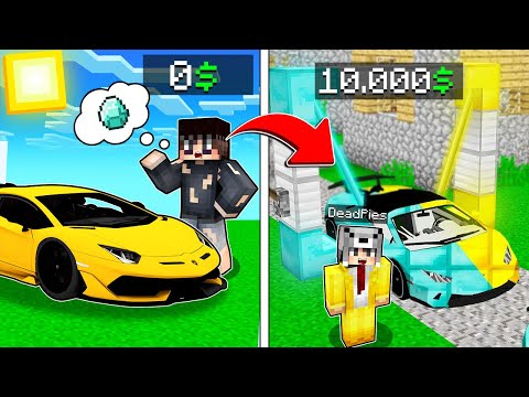 ARABALARI ELMASA ÇEVİRİP MİLYARDER OLDUM 😱 - Minecraft