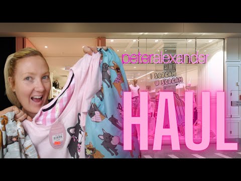 PETER ALEXANDER - End of year sale HAUL!! HUGE SAVINGS ON PYJAMAS!