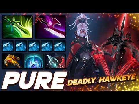 Pure Drow Ranger Deadly Hawkeye - Dota 2 Pro Gameplay [Watch & Learn]