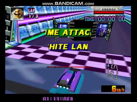 F-Zero X Custom Tracks: White Land: Long Half Pipe