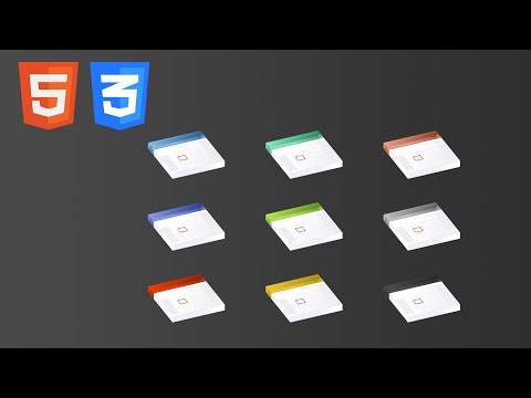 Learn HTML and CSS3 by building a responsive tableless calendar