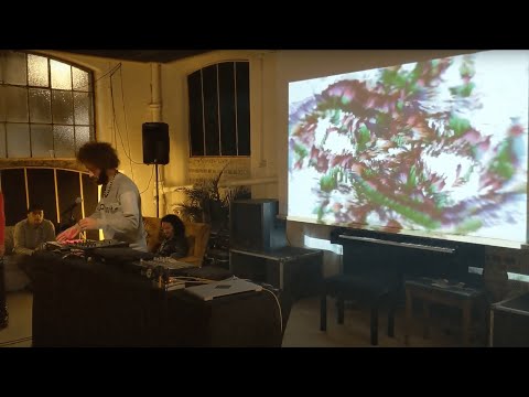 Tendrils, Unit31 Unfolded exhibition, Wonky Logic 1, interactive AV ~ project @ epok.tech, Unit31