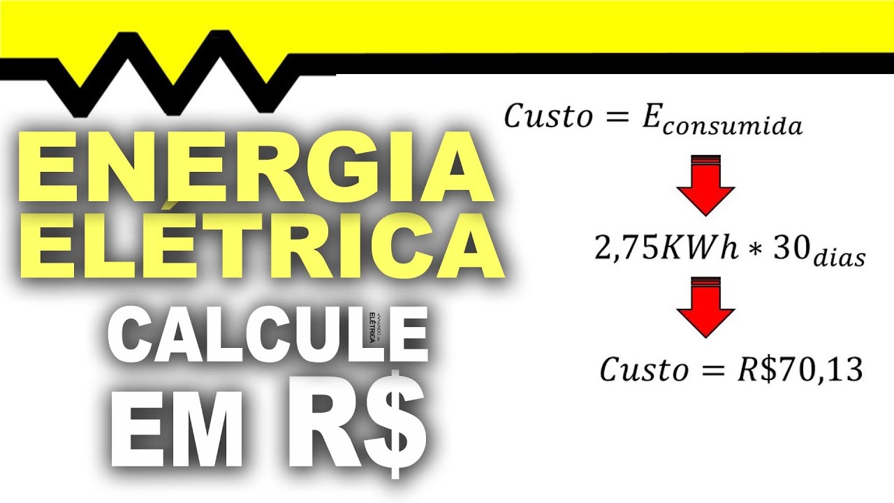 Como calcular o consumo elétrico em R$?