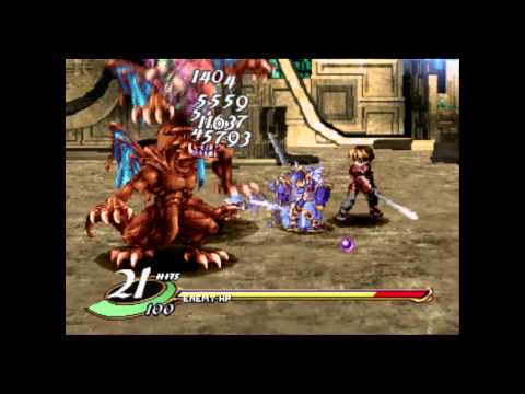Valkyrie Profile Boss Run Part 1: Two Dragon Tyrants