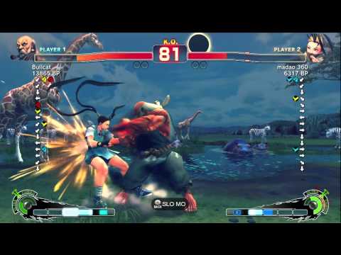 Bullcat [Gouken] vs madao 360 [Ibuki] SSF4 Japanese Online Ranked Matches - TRUE-HD